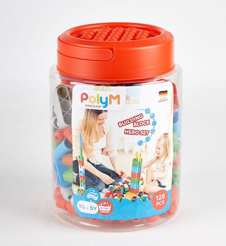 PolyM Bucket Set 128pcs