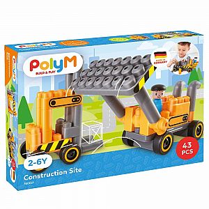 PolyM Construction Site 43pcs