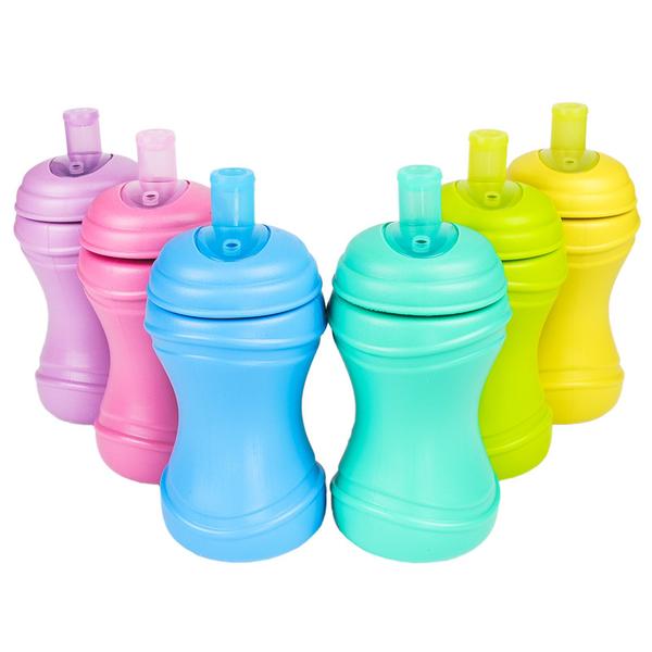 Re-Play Baby Sippy Cups for Toddlers 2pk Soft Spout Sippy Cup Ice Blue Mint