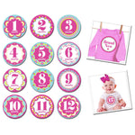 Sticky Bellies Girls Kaleidoscope Cutie Sticker Set