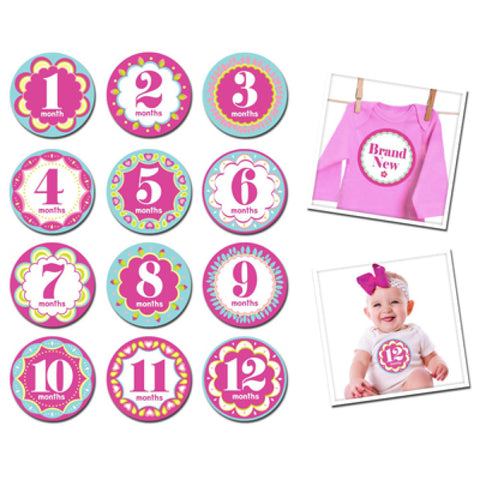 Sticky Bellies Girls Kaleidoscope Cutie Sticker Set