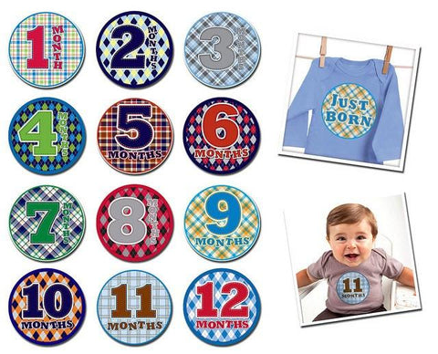 Sticky Bellies Boys Oh Sew Handsome Sticker Set