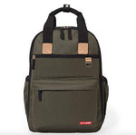 Skip Hop - Diaper Backpack - Textured Olive