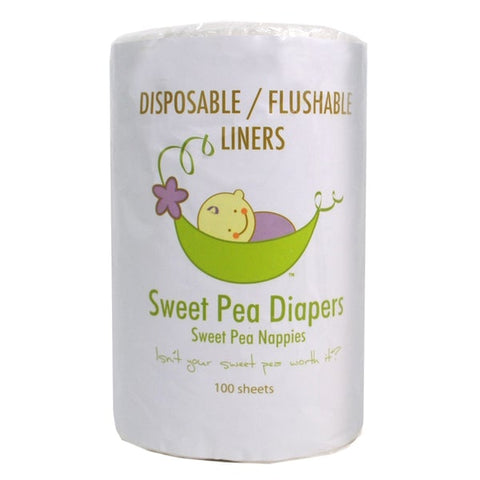 Sweet Pea Diapers - Disposable Flushable Liners