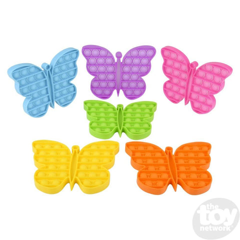 Toy Network Bubble Poppers - 6.5" Butterfly