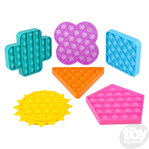 Toy Network Bubble Poppers - 5” Geometric