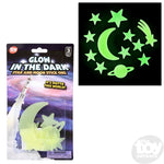 Toy Network Glow In The Dark Star & Moon Stick Ons