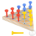Toy Network - 4.5" Wooden Peg Game