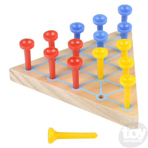 Toy Network - 4.5" Wooden Peg Game