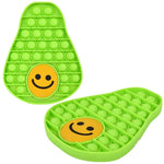 Toy Network Bubble Poppers -  6.5” Avocado