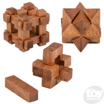 Toy Network Wooden Brain Teasers
