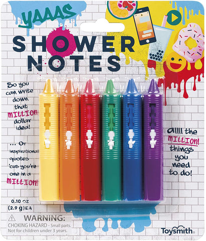 Toysmith Shower Notes