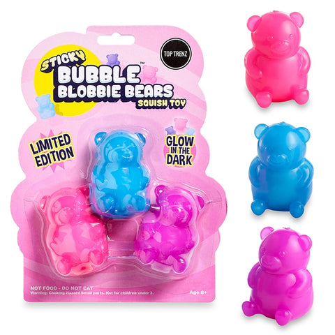 Top Trenz Sticky Bubble Blobbie Bears