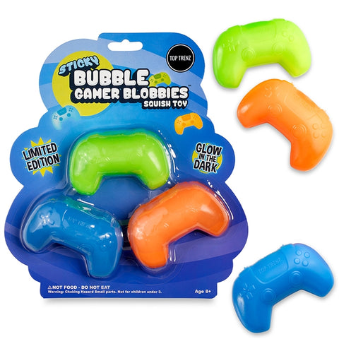 Top Trenz Sticky Bubble Gamer Blobbies
