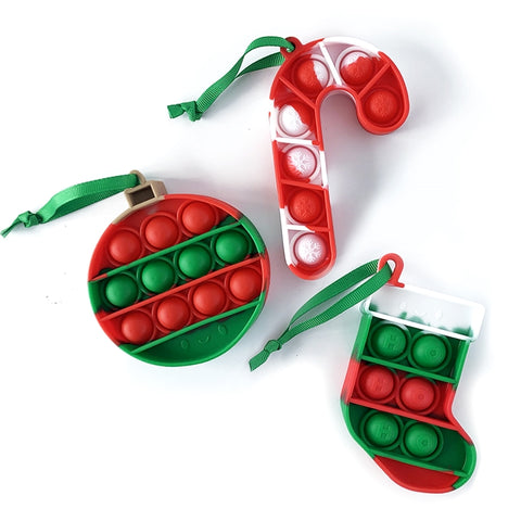Top Trenz OMG Pop Fidgety Holiday Ornaments
