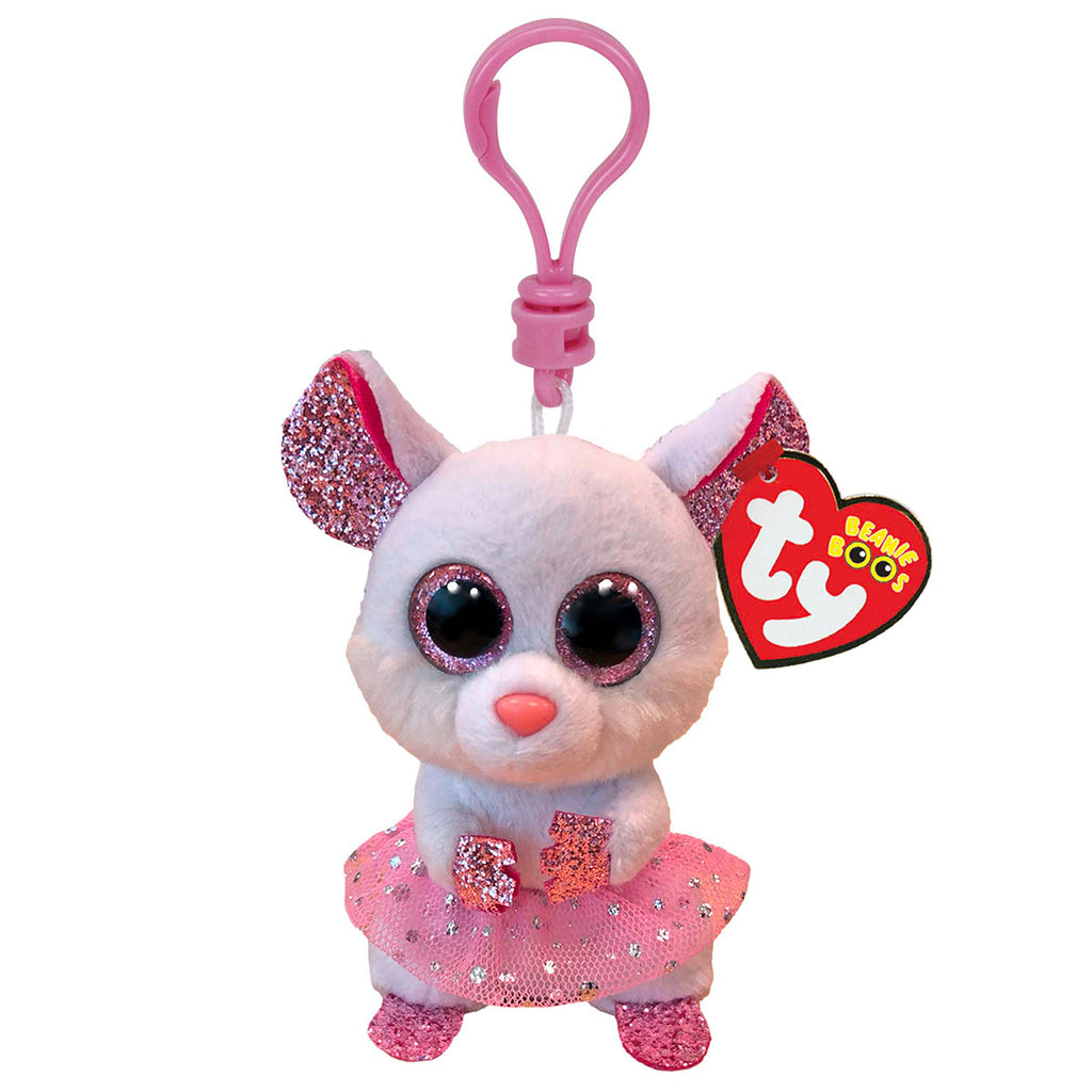 Ty Beanie Boos Clip On RG Natural Babies and Toys
